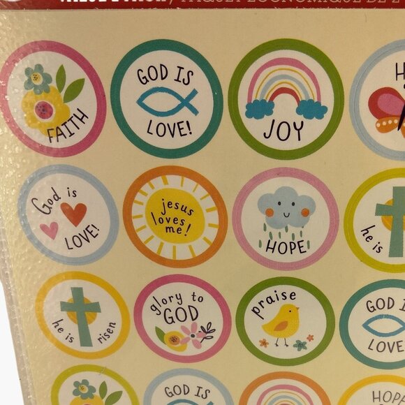 American Greetings Sunday School Sticker 168  Teacher Reward Faith Joy Christian - Picture 5 of 8